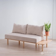 Natural Signature 5523AC 2-Seater Lover Sofa w/o Pillows/C/Loveseat/Living Room Sofa/Homestay Sofa/情侣沙发/两人沙发/客厅沙发/民宿沙发/双人沙发 #SF