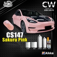 [ AIKKA Sakura Pink CS147 ] 2K Car Paint Kaler Solid Bancuh Aerosol Spray DIY Cat Spray Motor Kereta