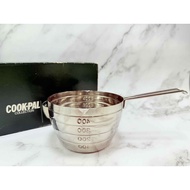 Stainless Steel Measuring Cup COOK-PAL Size 500cc.(ZE : I92)
