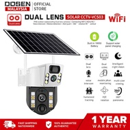 DOSEN Solar Dual Lens CCTV For House V380 PRO WiFi/4G IP Camera Home Wireless connect phone with ind