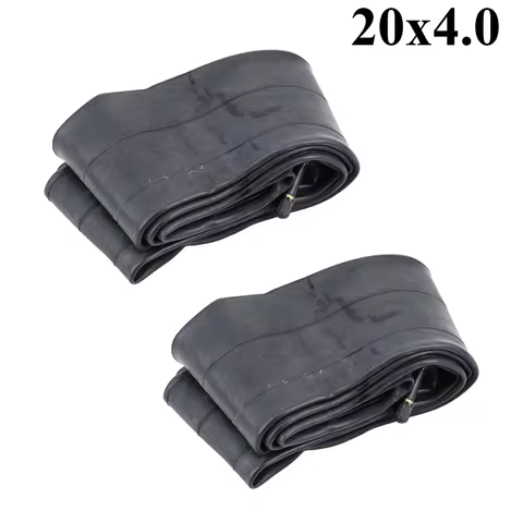 2-Pack 20" Fat Tire Inner Tubes, 20x4.0 Fat Tire Bike Inner Tubes Compatible with 20 x 3.5-4.0" Elec