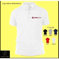 Polo T Shirt Classic For CIMB BANK Sulam Company Corporate Embroidery Team Event Function Group Sula