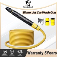 Water Jet Car Wash Gun Heavy Duty Water Pipe Garden and car wash hose Getah Paip 10M 15M Hose 高压喷枪水管