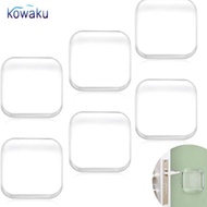 [vsrhkq] 6Pcs Door Stoppers Wall Protectors behind Door Handle Protectors Door Bumpers for Office Fr
