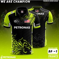 Badminton Malaysia Open Apparel Sublimation T-shirt / Baju Jersey T-shirt