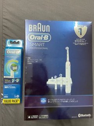 Oral-B Smart Professional 藍芽電動牙刷（附贈四個全新刷頭）