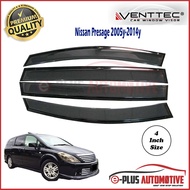 Nissan Presage (MPV) 2005-2014 Venttec Premium Acrylic 3mm Door Visor 4"