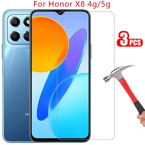 protective tempered glass for huawei honor x8 4g 5g screen protector on honorx8 x 8 8x phone film gl