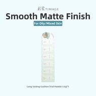 TIMAGE | Travel Kit round Tube Air Cushion Foundation Color Swatch Card 3.6g*1 Mixed Skin Natural Lo