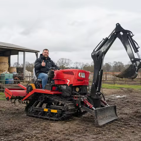 Customizable Farm 35HP Tractor CE EPA Euro 5 Agricultural Tractor Hydraulic Utility Tractor Heavy Du