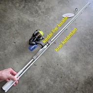 Set Pancing Joran Fixory+Mesin Pioneer Siap Pasang Tali Benang