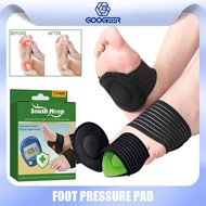 South Moon Improve Blood Sugar Foot Acupressure Pads Relief Feet Leg Pain Improve Body Fatigue Promote Blood Circulation Foot Massage Pad Foot Acupressure Mat Pads（1pair/box）
