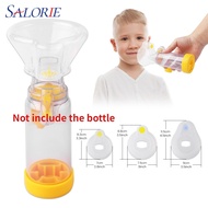 Salorie Three Sizes Asthma Inhaler MDI Gasket Accessories Mask Asthma Inhaler Mask for Adults and Ch
