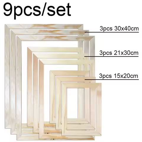 15x20 21x30 30x40 Needlepoint Frame Needlework Frame Wood Pictures Frame with Thumb Tacks For Wall C
