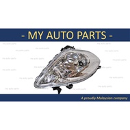 NISSAN ALMERA 2012 - 2013 HEAD LAMP FRONT LIGHT / LAMPU BESAR / LAMPU DEPAN (1ST GEN)