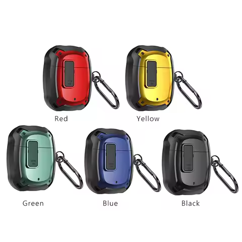 Portable Earphone Cases with Hook Switch Soft Headphones Case Shockproof Protective Earphone Case fo