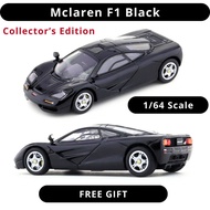1/64 LCD Model Mclaren F1 BMW V12 Black Diecast Toy Car Super Hyper Collection Model Collector Editi