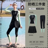 [WAVE]Malaysia Penang Spot Women's swimming suit long sleeved sun protection swimsuit three piece se