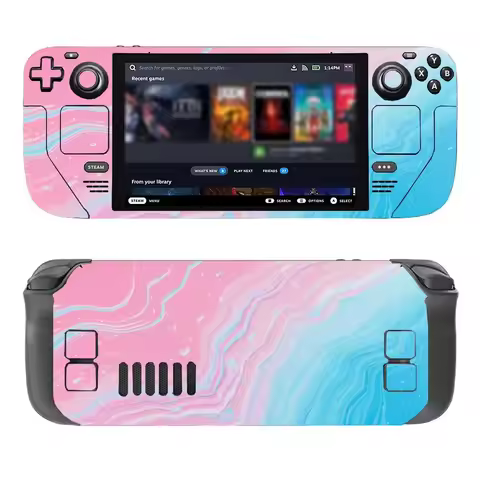 For Steam Deck Oled Skin Wrap Game Sticker Decorative Full Cover Decal Vinyl for Steam Deck