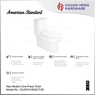 American Standard CL25315-6DACTCB Neo Modern One-piece Water c/w Soft-Closing Seat Cover (White)