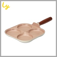 [bijat] Induction Uve IH 4-Section Egg Pan, 24cm, 1pc / Korean Egg Pan / 4-Section Design / 100% Gen