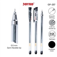 JOYKO Gel Point Pen 0.38 mm Single Needle Tip Pen/ GP-257 Black Pen 0.38mm GP257