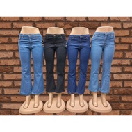 Seluar Wanita Botcut Skiny Jeans pants Perempuan Denim Stretchable Botcut Seluar Women's