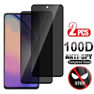 2PCS For Samsung A14 A24 A25 A34 A54 5G Privacy Screen Protector Anti-spy Tempered Glass