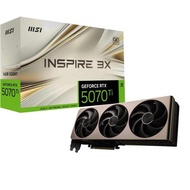MSI｜エムエスアイ MSI GeForce RTX 5070 Ti 16G INSPIRE 3X OC /  PCI Express 5.0 グラフィックスボード 5070TIINSPIRE3XOC