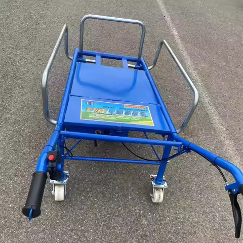 Agricultural chicken bus climbing hand push small electric orchard transportation unicycle single wh