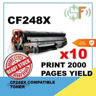 10 UNITS Compatible CF248X /248X/48x 248X / 48x Toner Cartridge for  LaserJet Pro M15 Series / M28 P