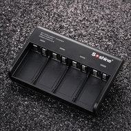 Soshine 9V Battery Charger V4-1-4pcs NimH LiFePO4 rechargeable batteries