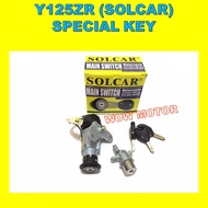 Y125ZR SPECIAL KEY SET SOLCAR Y125Z NEW MAIN SWITCH SET SOLCAR YAMAHA Y 125ZR KUNCI SET SPESIAL SOLC