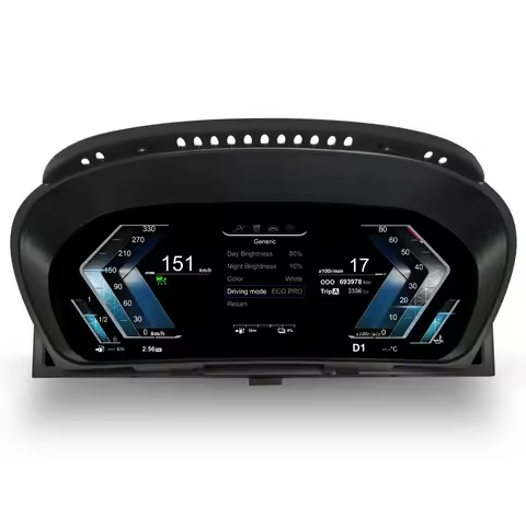 12.3''Speedometer LCD Dashboard Panel For BMW X5 X6 E70 E71 Digital Instrument Cluster Virtual Cockp