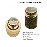 200g M1 CHROME TEST WEIGHT Stainless Steel Standard Weight