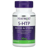 Natrol, 5-HTP, Mood & Stress, 50 mg, 45 Capsules