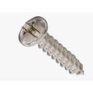 Self Tapping Screw Pan Head Round Head- 1/4'' x 4