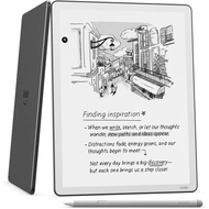 Amazon Kindle Scribe  (newest generation) — 11" paper-like display with front light — Thinner, light