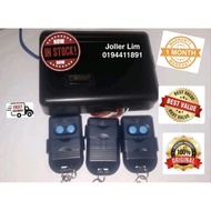 Original autogate 2 blue button remote control autogate 330mhz Remote control Set With 3 Transmitters &amp; 1 Receiver door