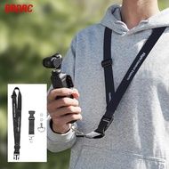 Camera Neck Strap for DJI Pocket 3/Insta360 One X4/Feiyu/GoPro Adjustable Lanyard Camera Rope Access