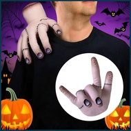 For Wednesday Halloween Finger Articulated Plush Hand Prop for Halloween Articulated Collectible Com