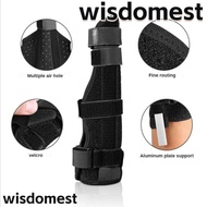 WISDOMEST Metacarpal Splint Brace, Support Fixed Finger Brace, Fracture Splint Protector Immediate Relie Finger Splint Left/Right Hand