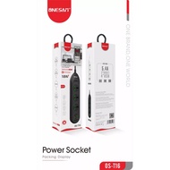 ONESAM OS-T16 5.4A Auto-id Power Socket / 18W Qualcomm 3.0 Quick Charge / UK Plug / 4 USB Output 3 U