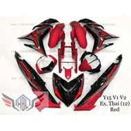 Y15ZR V2 EXCITER THAI BODY COVER SET (RED)
