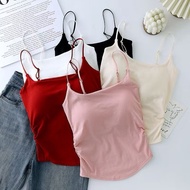 WOMEN'S CUPBRA TANKTOP (A28) FASHION TANK TOP BRA WITH ADJUSTABLE STRAP, MODERN SINGLET