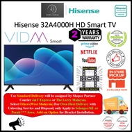 Hisense TV 32 Inch LED TV or Smart TV -  32A5200F / 32A4000H