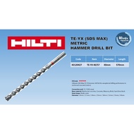 HILTI TE-YX (SDS MAX) METRIC HAMMER DRILL BIT TE-YX 40/57 1 9/16-23" #2120427