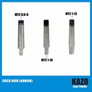 Drill Head Sock (ARBOR) MT2 0.6-6, MT2 1-10, MT2 1-13 Years