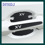 DFHDJ 4 pcs Car Door Shell Scratch Resistant Sticker Handle Protective Sticker for Subaru XV Crossstrek GT GP 2015-2018 Car Accessories PJYNF