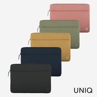 UNIQ Vienna MacBook 14吋防潑水輕薄筆電包灰綠色